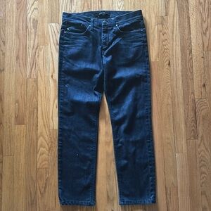 Joes Jeans sz 31 dark wash Brixton 29” inseam great pre owned condition